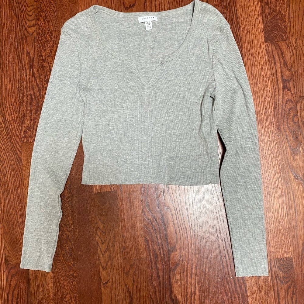 TopShop crop top size 8